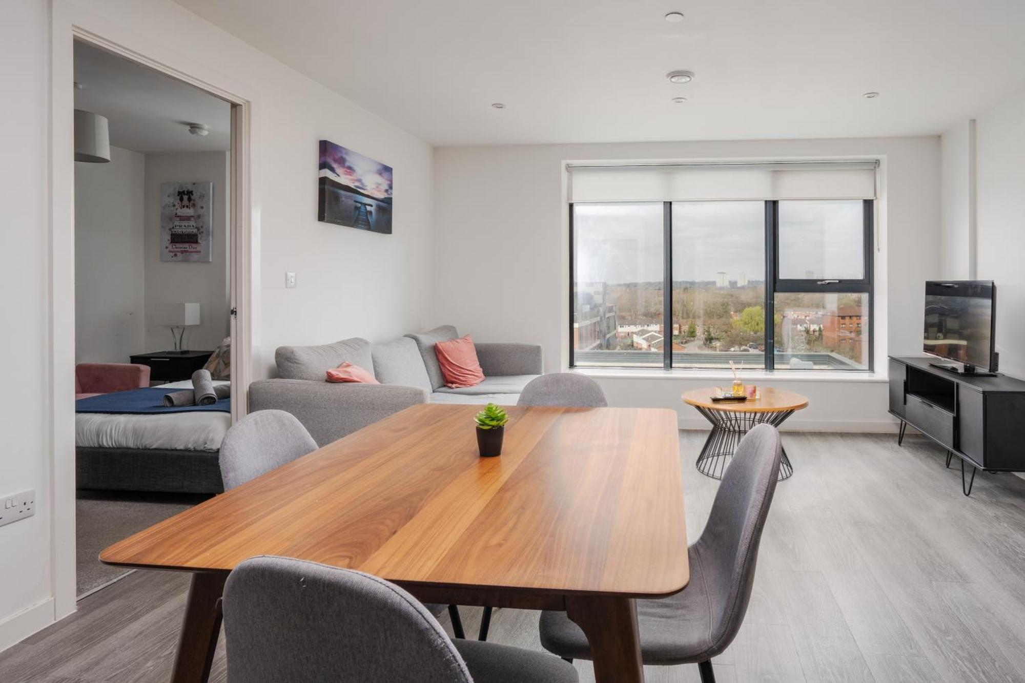 Apartment Riverside Cc And Salford Quays Flat - Gym Manchester