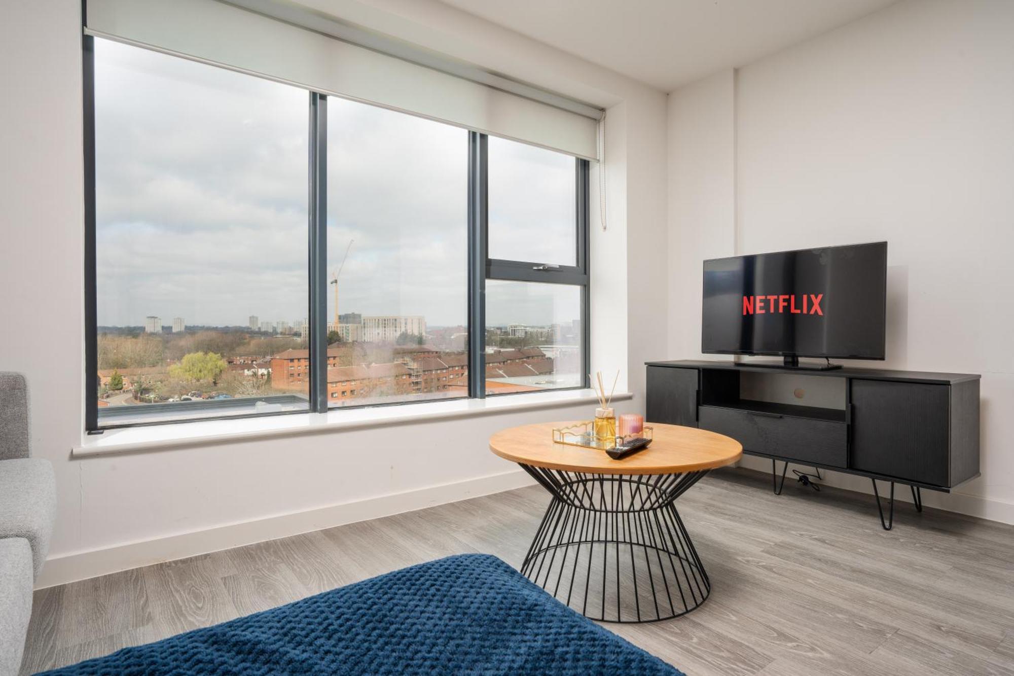 Apartment Riverside Cc And Salford Quays Flat - Gym *